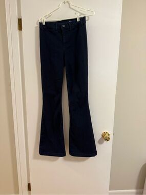 Women’s Dark Navy Flare Jeans - Wide Leg